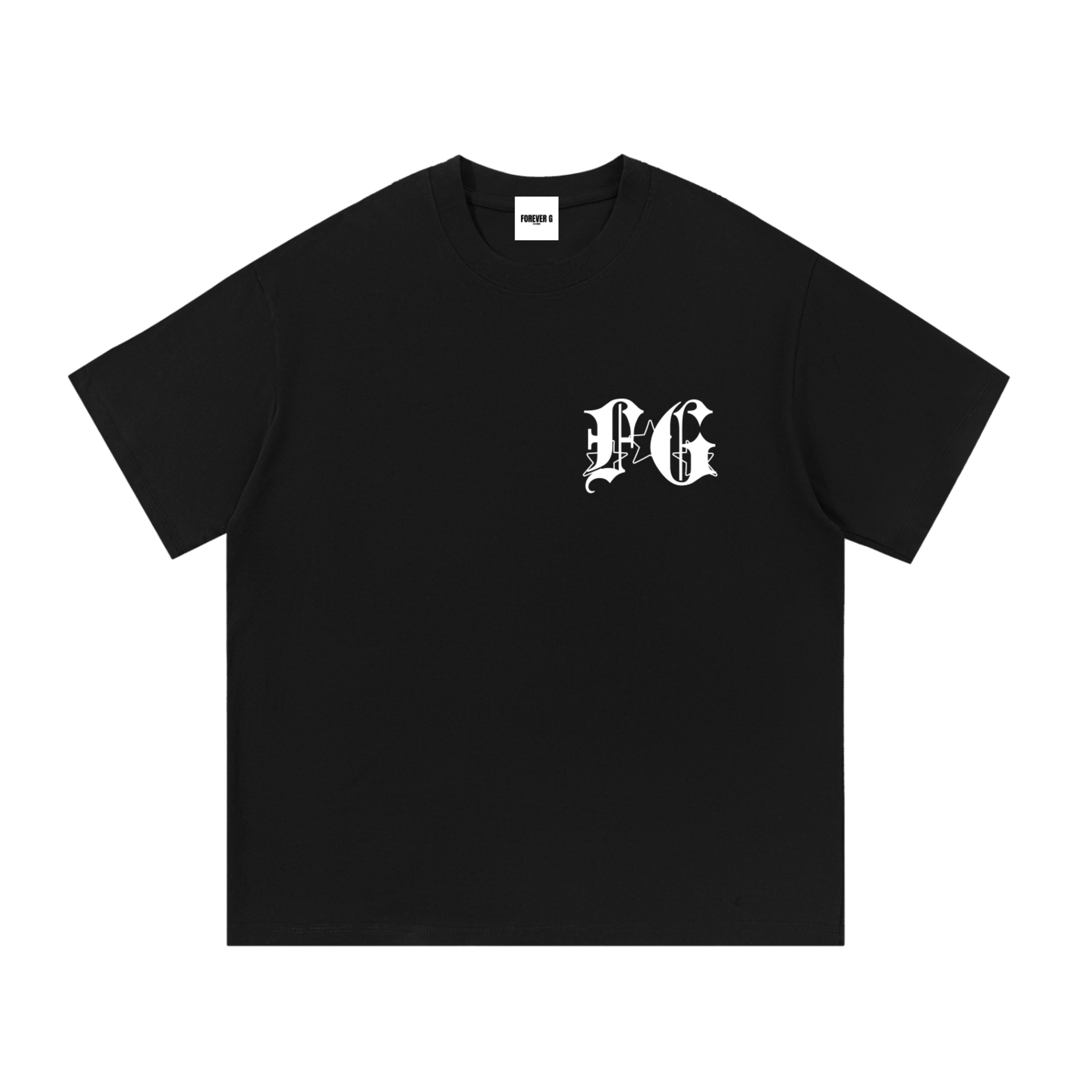 Forever G- MISS MY HOMIES THAT ARE ALL GONE-Premium Black Tshirt