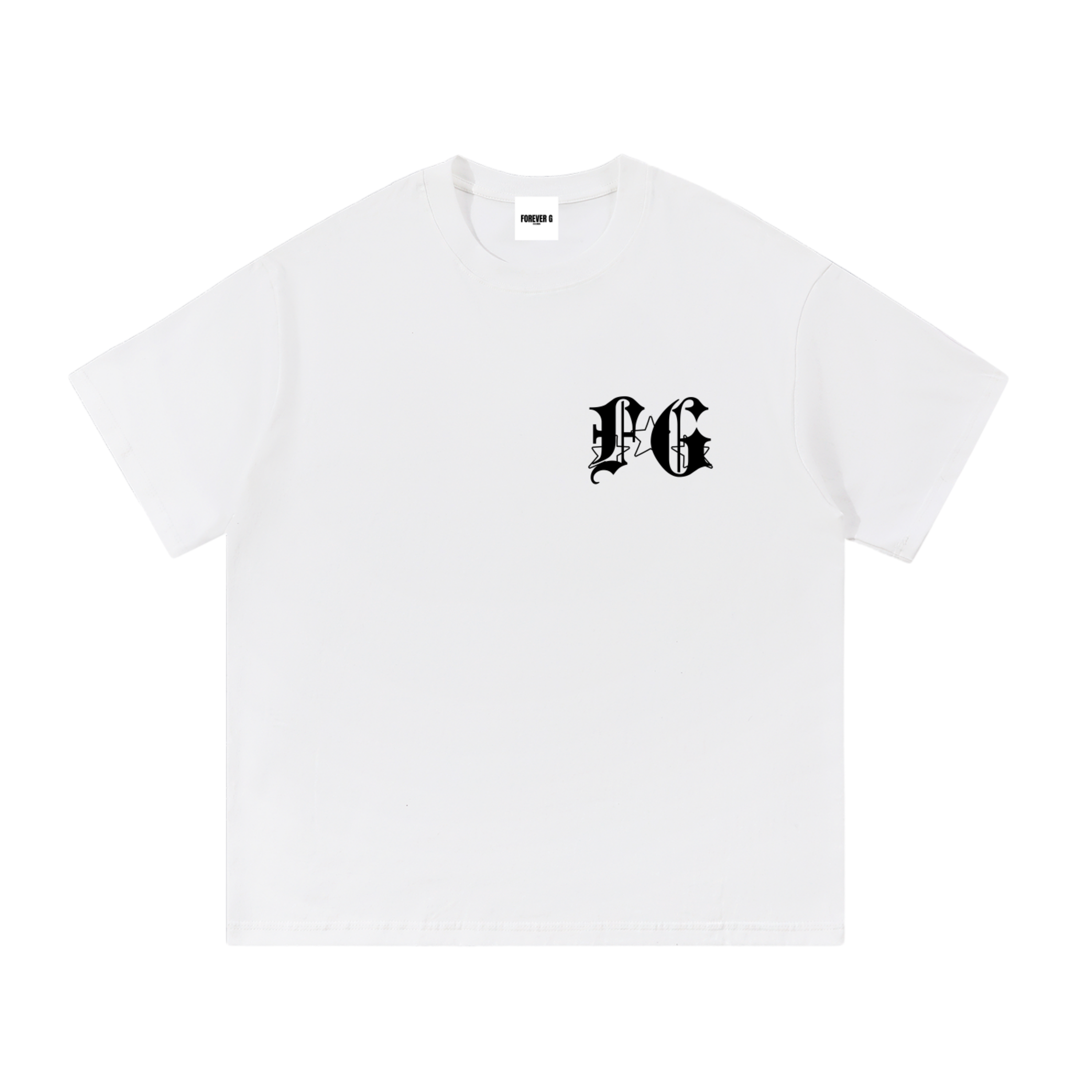 Forever G- MISS MY HOMIES THAT ARE ALL GONE-Premium White Tshirt
